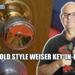 Rekey Old Wesier Key in Knob Locks