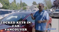 Locked Keys in Car Downtown Vancouver